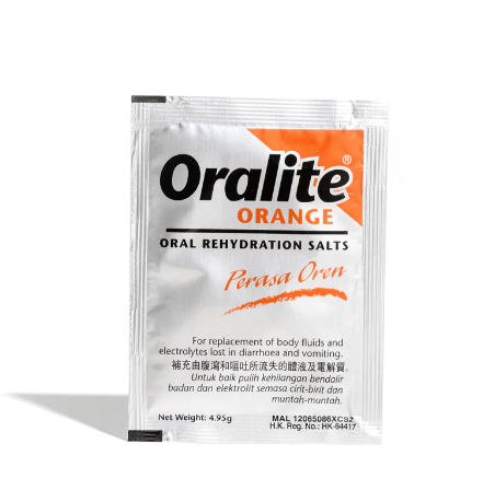 Oralite Orange Oral Rehydration Salts 5s