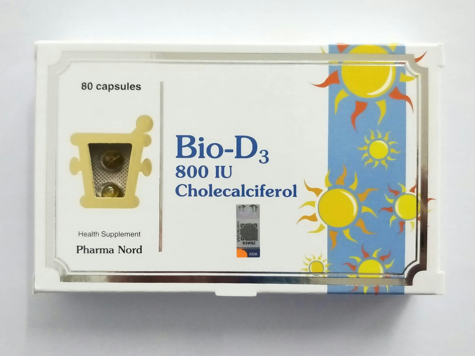 Bio-D3 800IU Csp 80s
