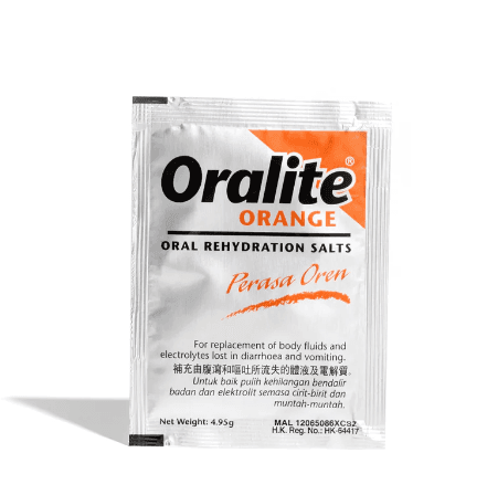 Oralite Orange Oral Rehydration Salts 5s