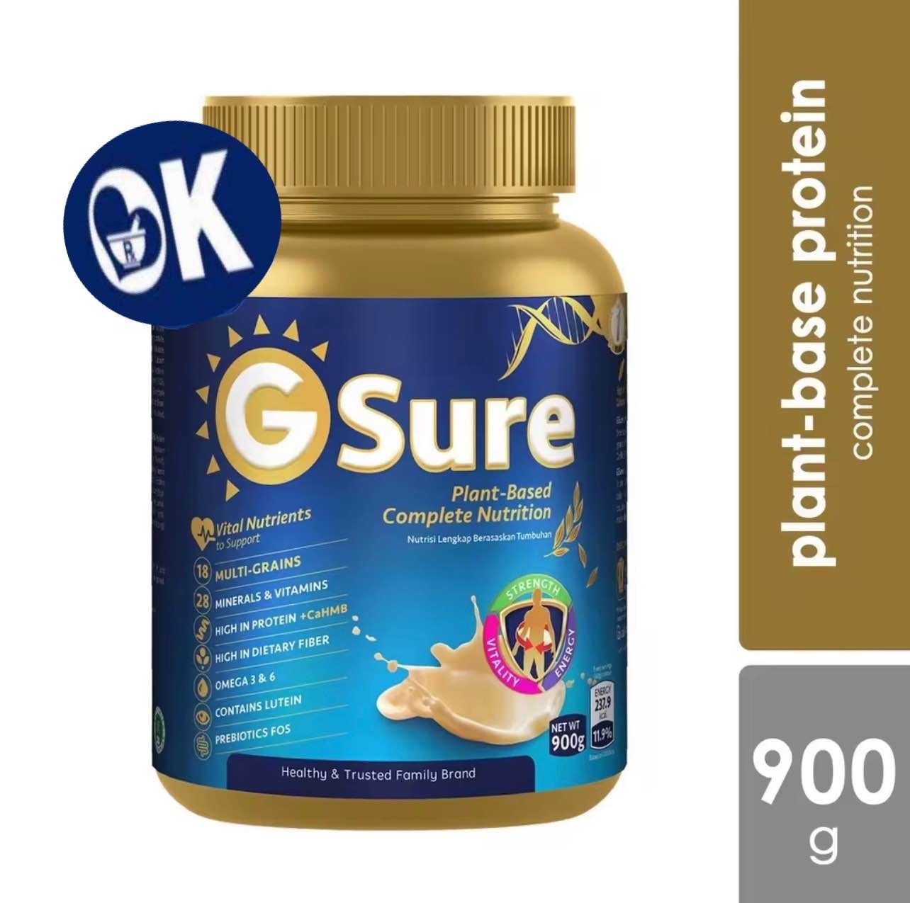 Good Morning GSure Plant-Based Complete Nutrition (900 g)