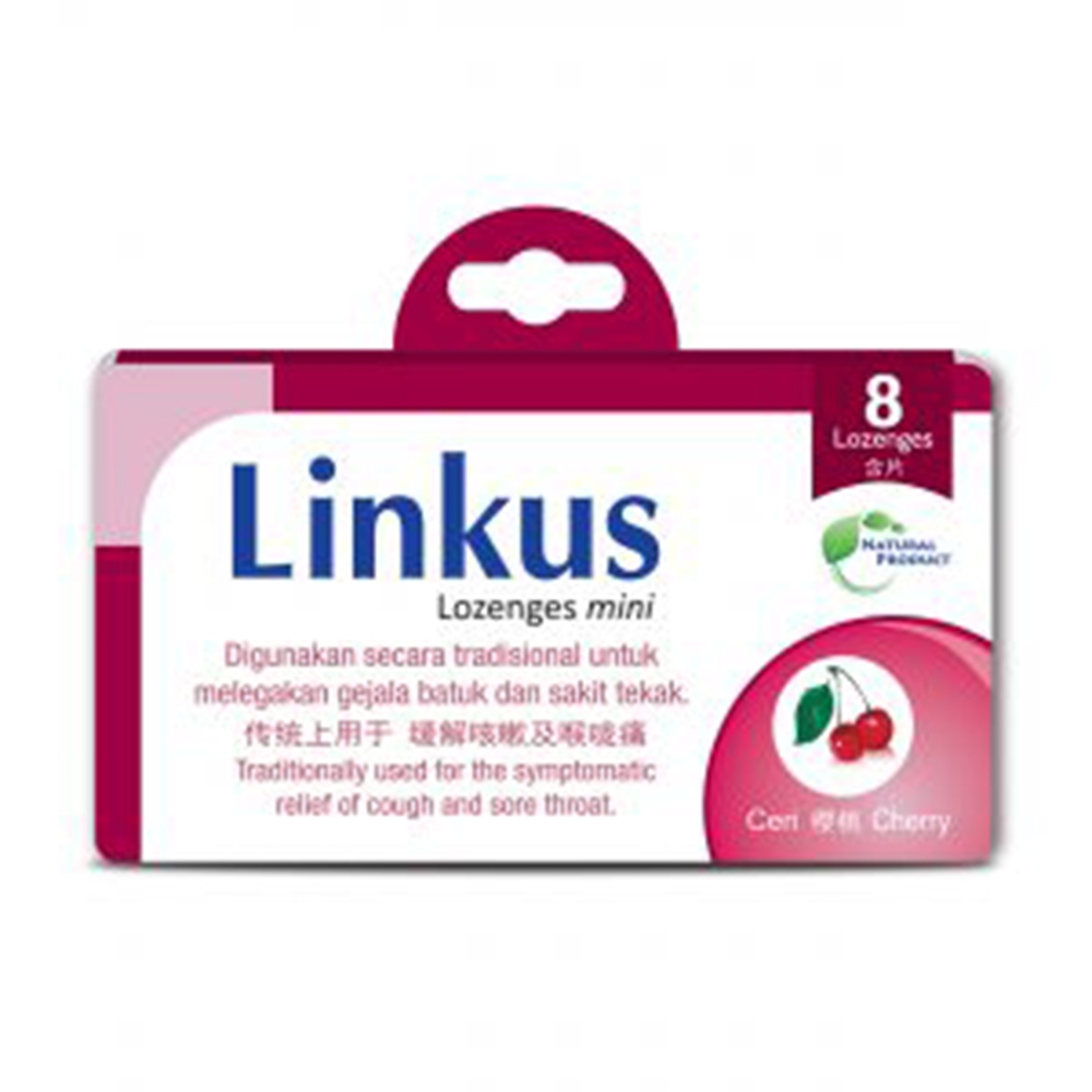 Linkus Lozenges 8s (Cherry)