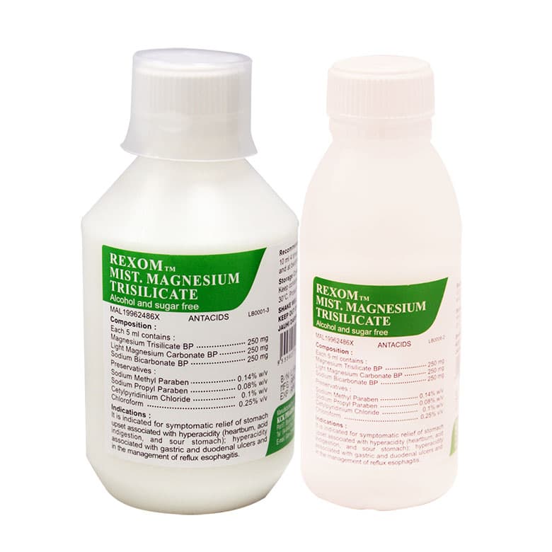 Rexom Mist Magnesium Trisilicate 120ml